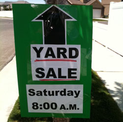 Yard Sale Yard Sale