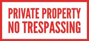 hawaii private property red