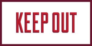oklahoma keep out red