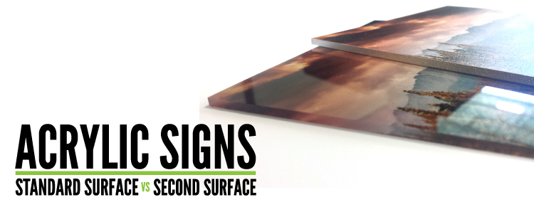 Front Side vs Back Side Acrylic – Signage 101