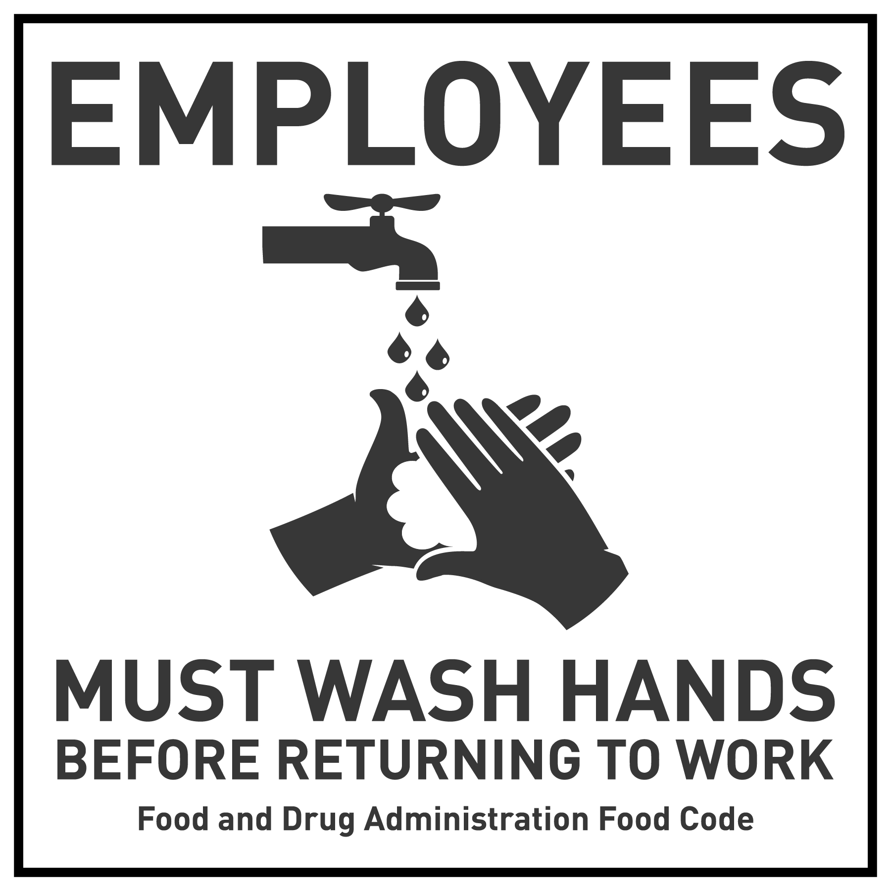 New Hampshire handwashing sign 2