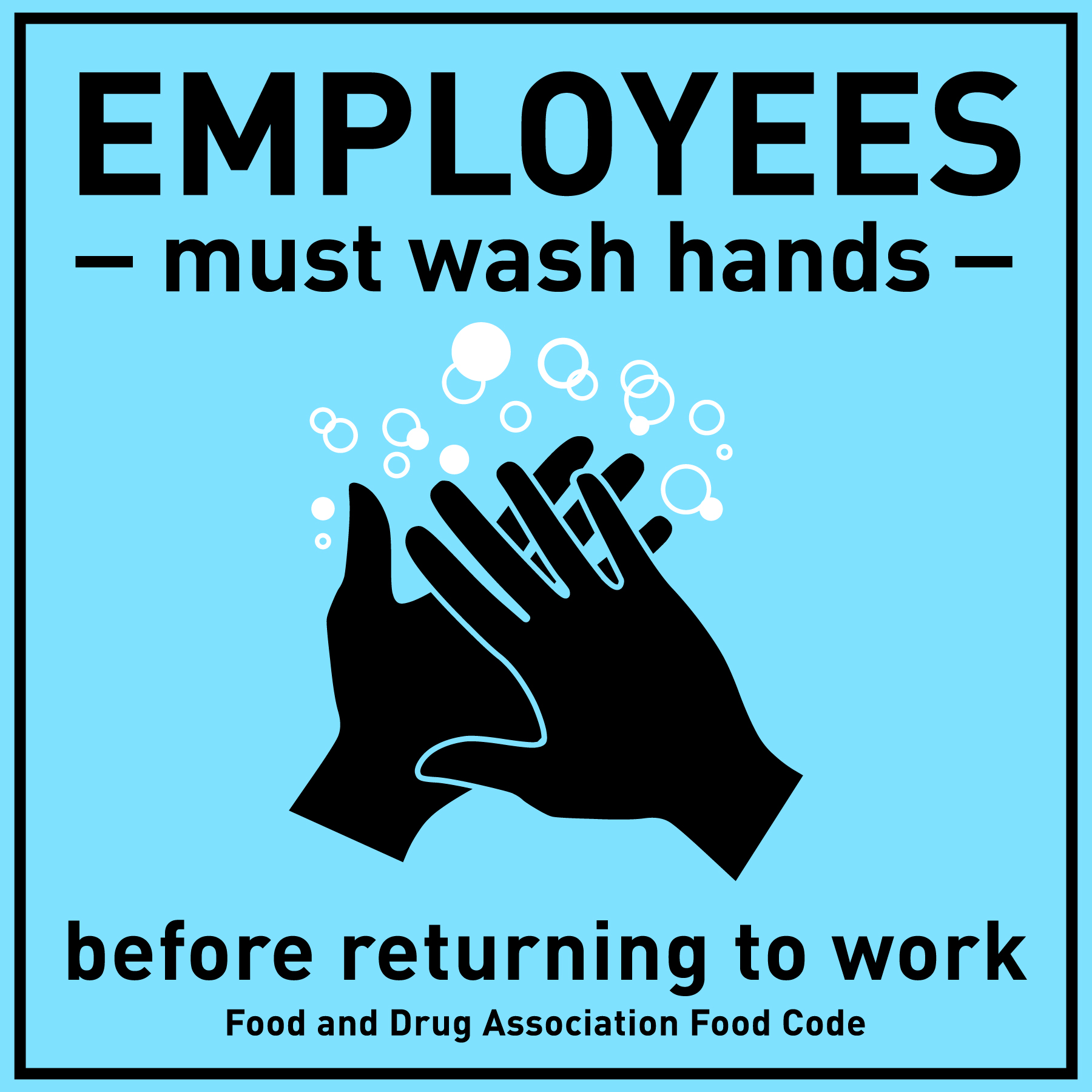 New Mexico handwashing sign