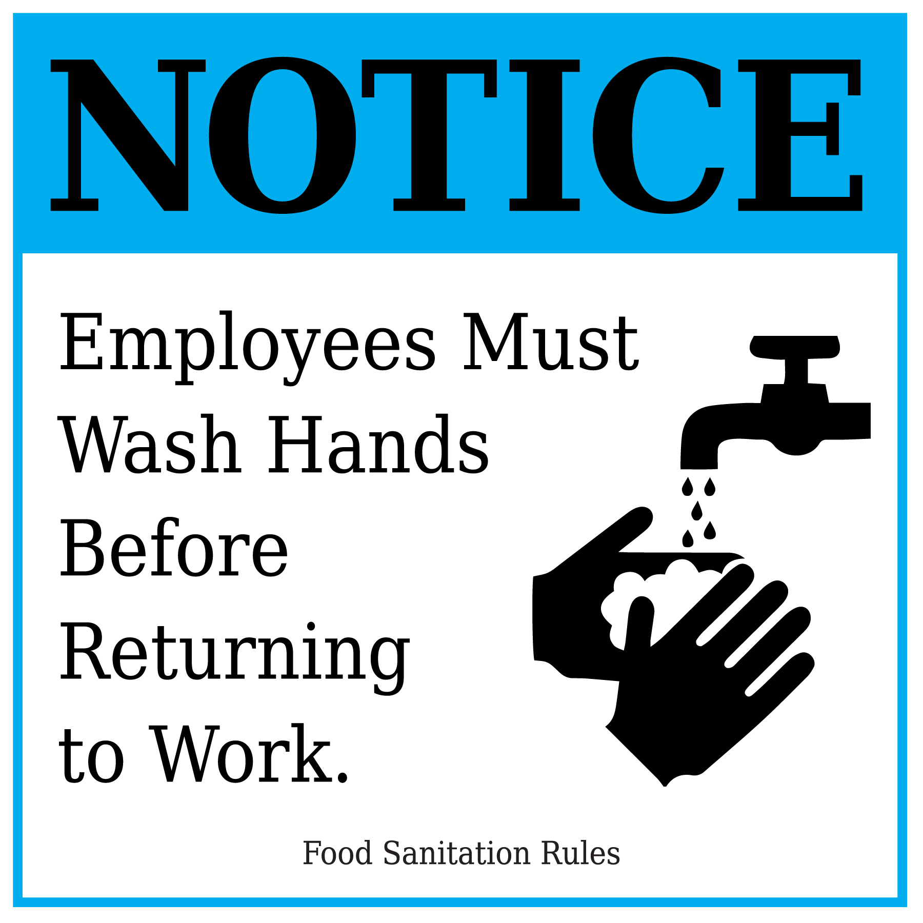 Oregon handwashing sign
