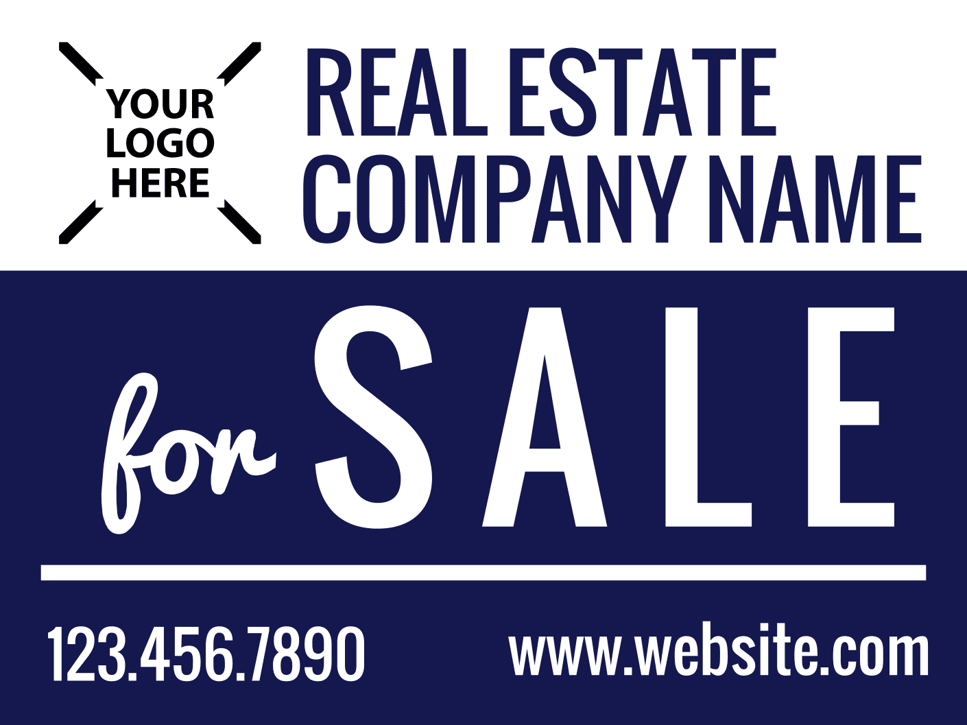 For Sale Real Estate Banner