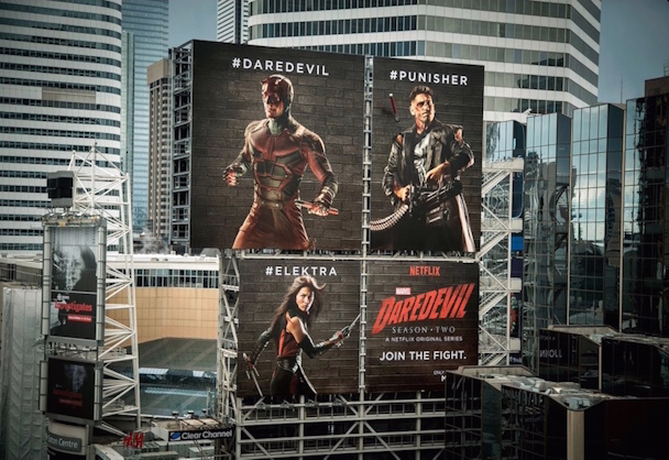 Netflix’s Daredevil Billboard