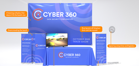 Common Trade Show Booth Display Mistakes to Avoid