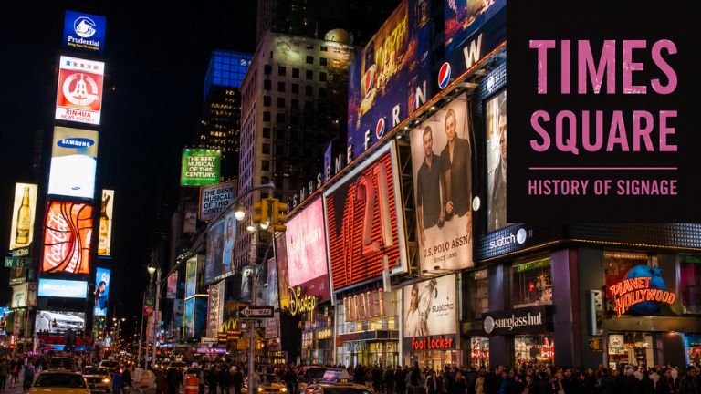 Times Square Signage Through the Years