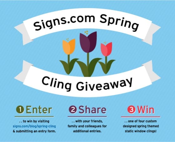 Spring Cling Giveaway