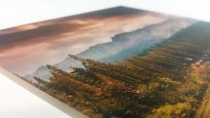 first surface printing close up