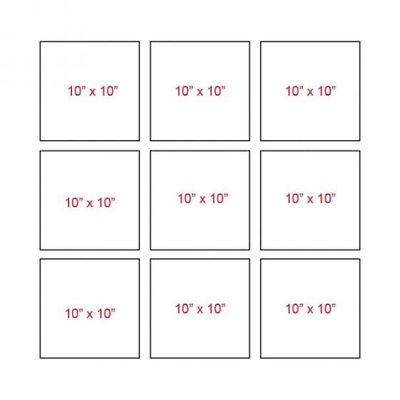 Canvas grid layout