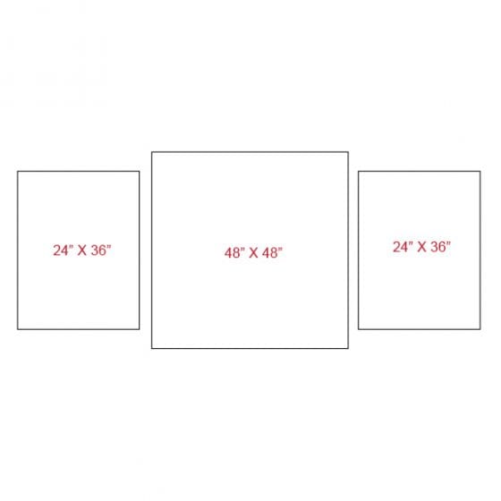Large canvas layout