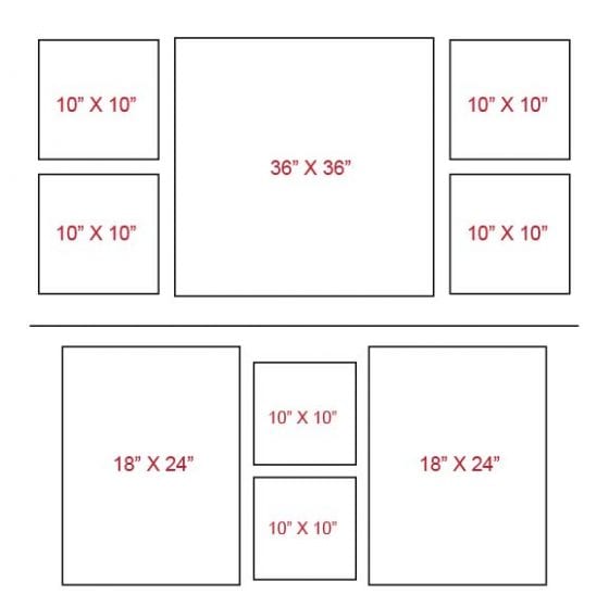 Canvas wrap layout