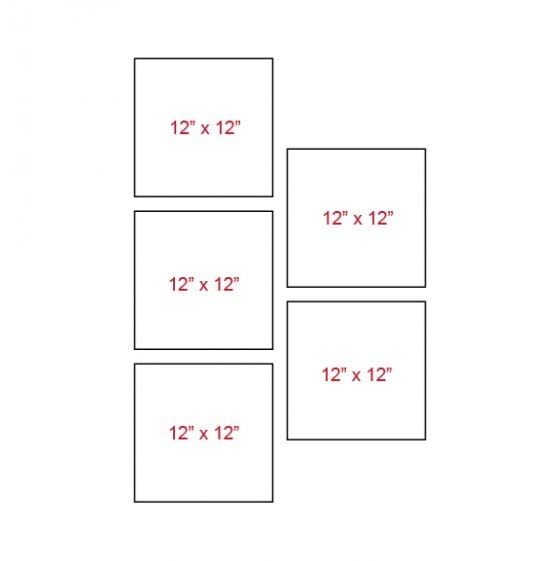 Vertical canvas layouts