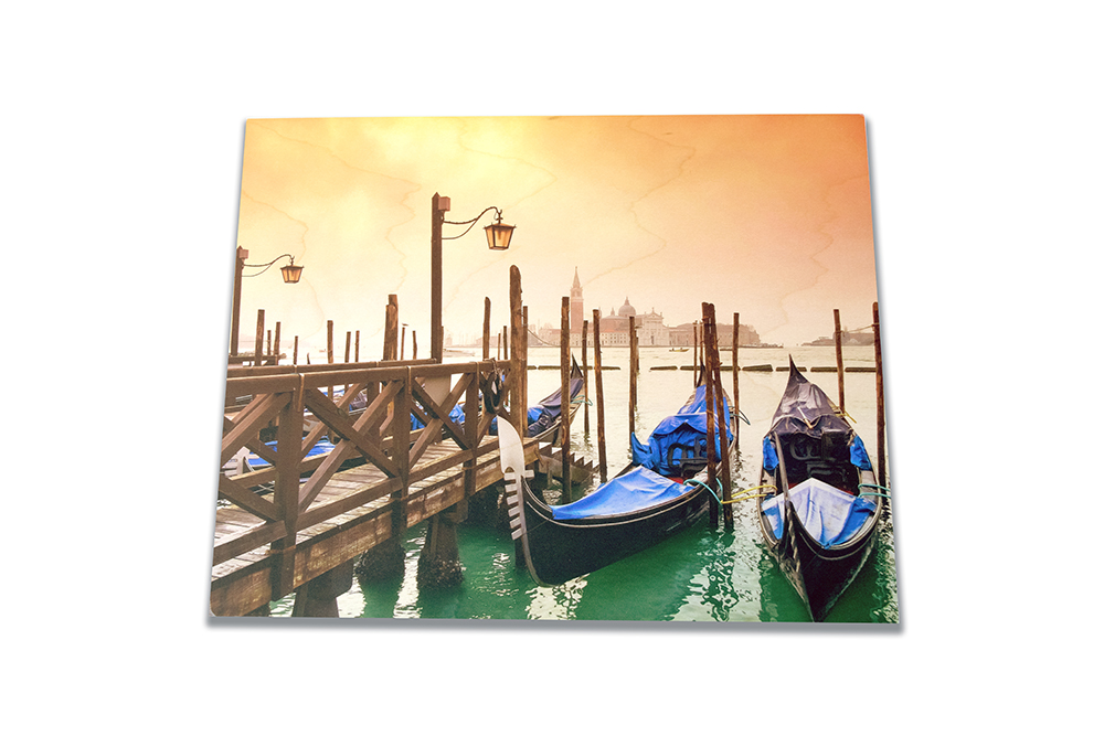 Wooden photo print 