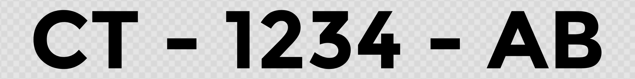 Connecticut boat registration number 2